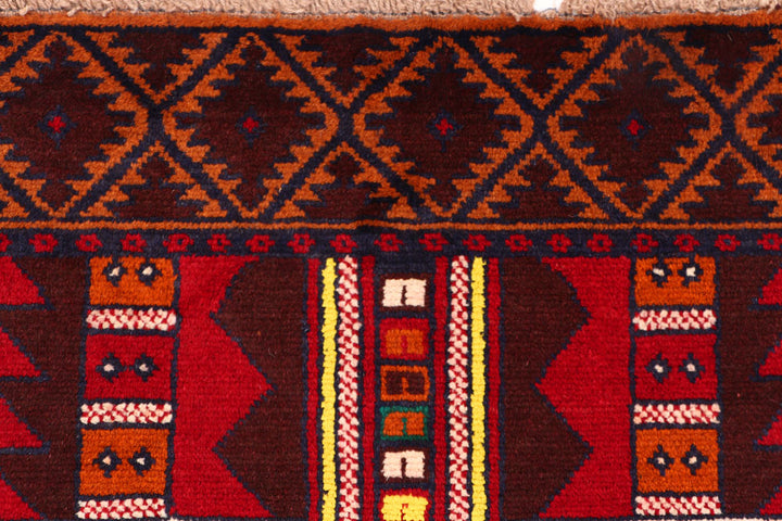 Multi Colored Baluchi 3' 4 x 6' 2 - No. 54268 - ALRUG Rug Store