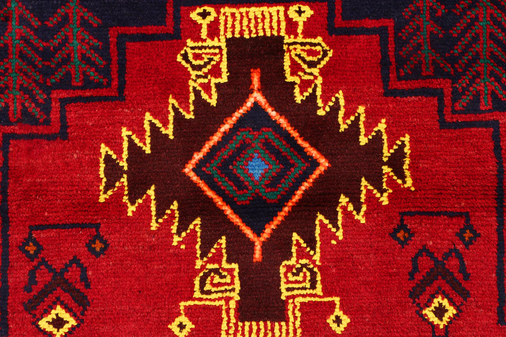 Multi Colored Baluchi 3' 4 x 6' 2 - No. 54268 - ALRUG Rug Store