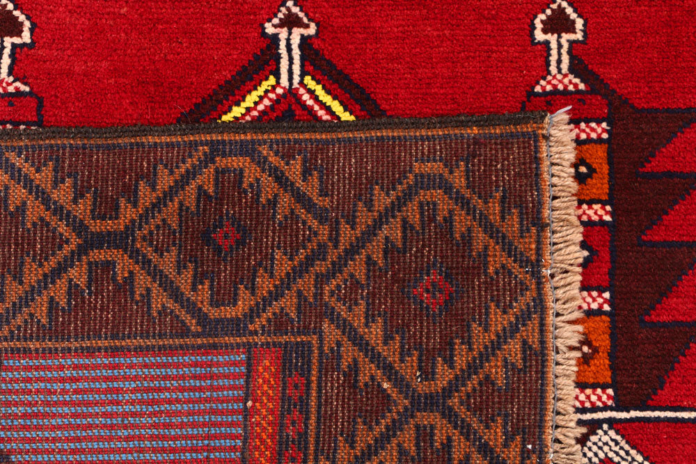 Multi Colored Baluchi 3' 4 x 6' 2 - No. 54268 - ALRUG Rug Store