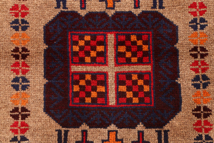 Burlywood Baluchi 3' 1 x 6' - No. 54272 - ALRUG Rug Store