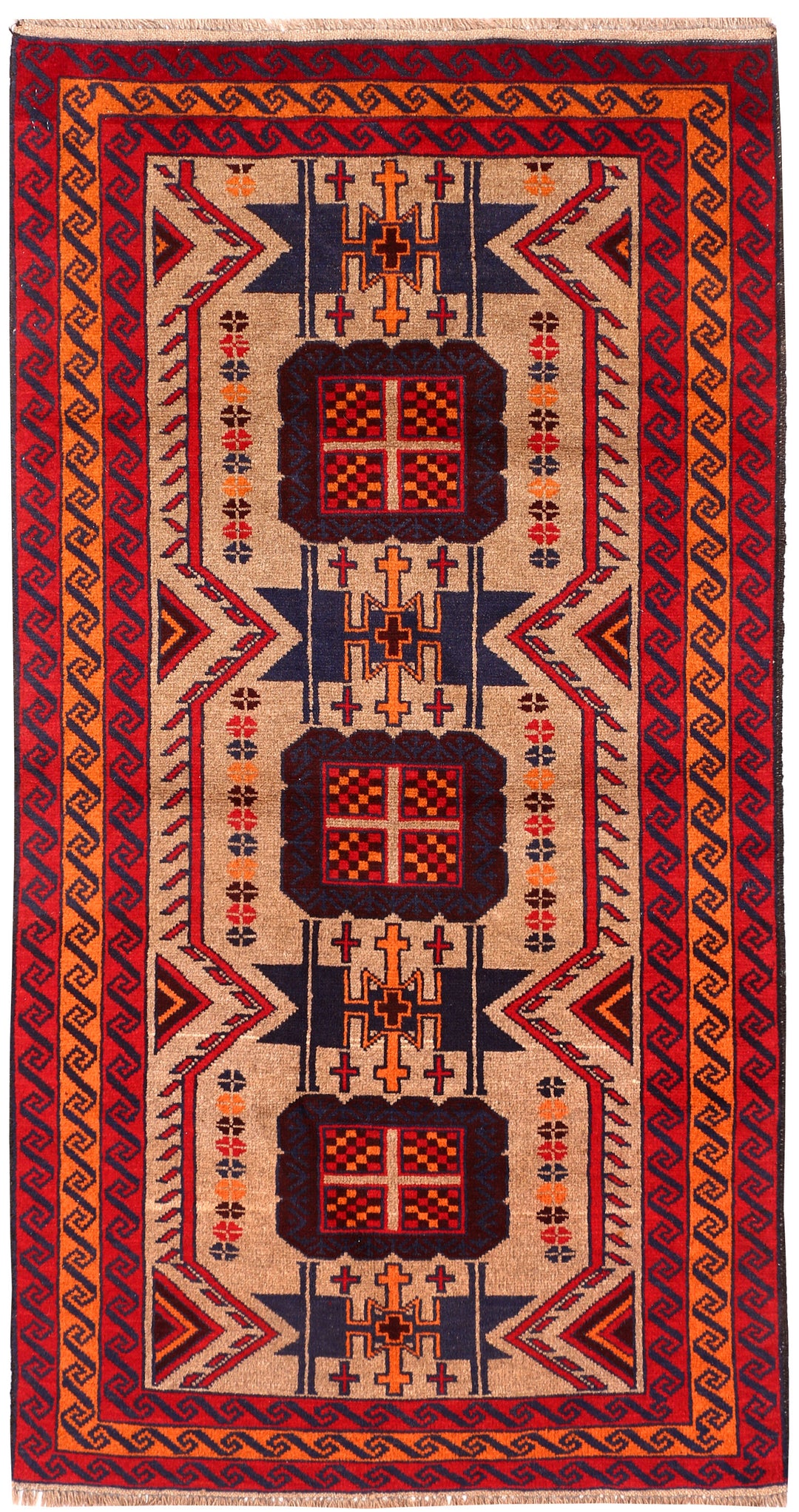 Burlywood Baluchi 3' 1 x 6' - No. 54272 - ALRUG Rug Store