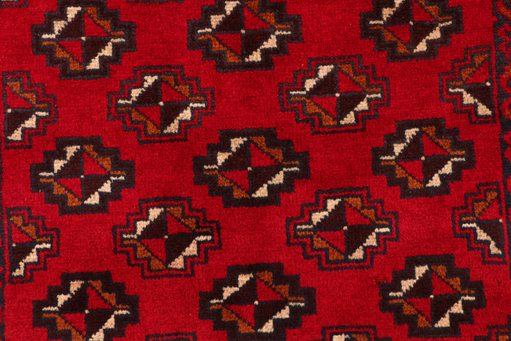 Firebrick Baluchi 3' 3 x 5' 10 - No. 54275 - ALRUG Rug Store