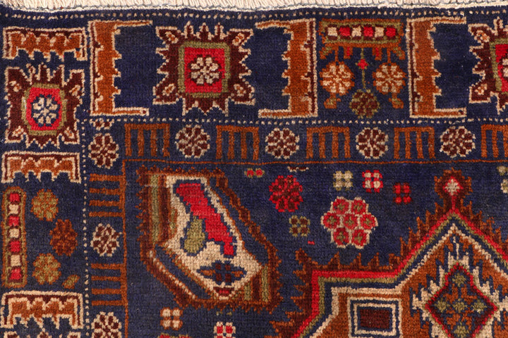 Midnight Blue Baluchi 3' 10 x 6' 2 - No. 54281 - ALRUG Rug Store