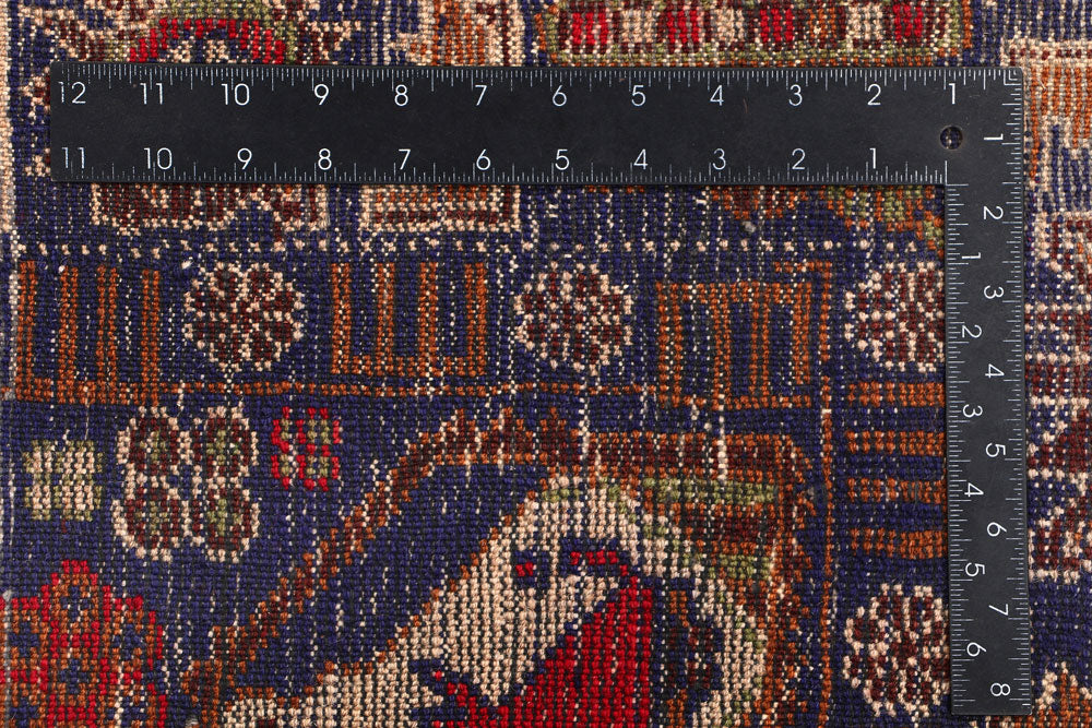 Midnight Blue Baluchi 3' 10 x 6' 2 - No. 54281 - ALRUG Rug Store
