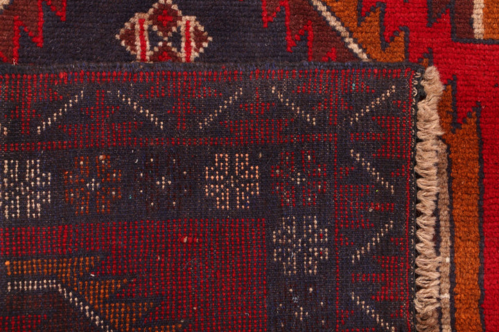 Firebrick Baluchi 3' 6 x 6' 4 - No. 54282 - ALRUG Rug Store