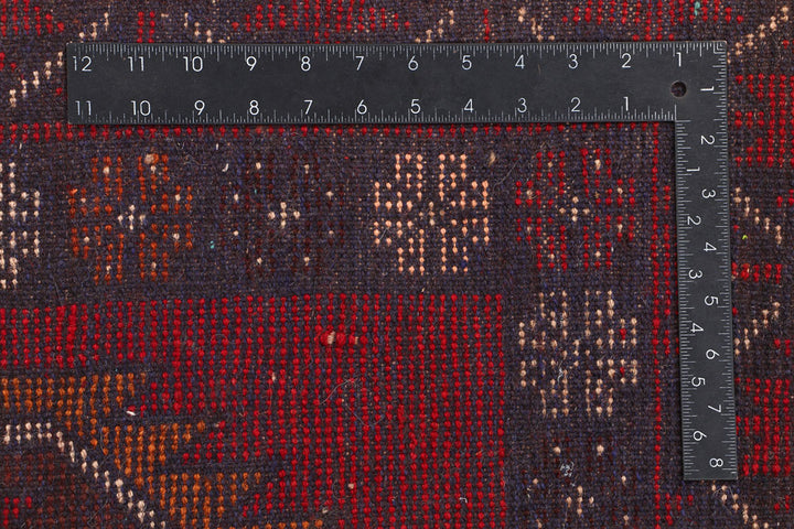 Firebrick Baluchi 3' 6 x 6' 4 - No. 54282 - ALRUG Rug Store