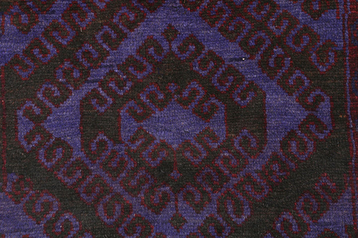 Dark Slateblue Baluchi 3' 5 x 5' 9 - No. 54284 - ALRUG Rug Store