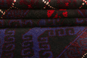 Dark Slateblue Baluchi 3' 5 x 5' 9 - No. 54284 - ALRUG Rug Store