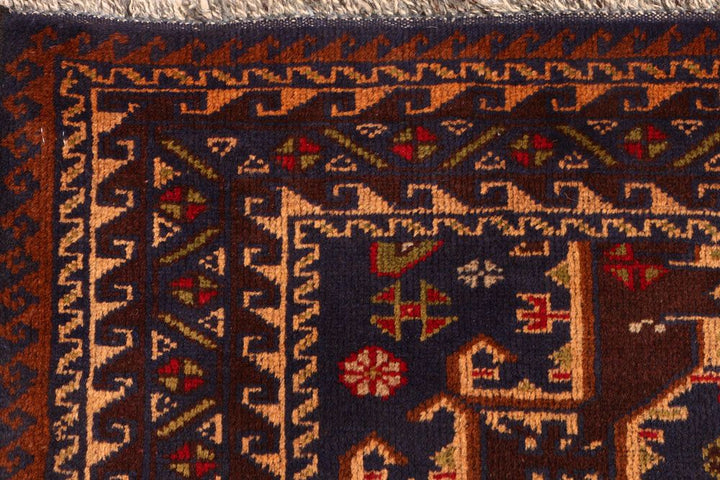 Baluchi 3' 7 x 5' 5 - No. 54286 - ALRUG Rug Store