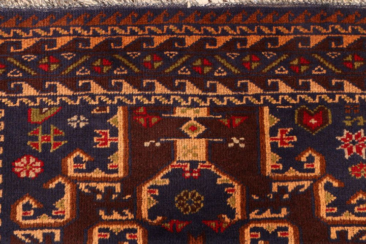 Baluchi 3' 7 x 5' 5 - No. 54286 - ALRUG Rug Store