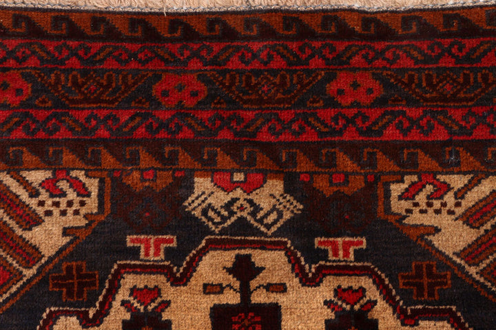 Multi Colored Baluchi 3' 4 x 6' 8 - No. 54289 - ALRUG Rug Store