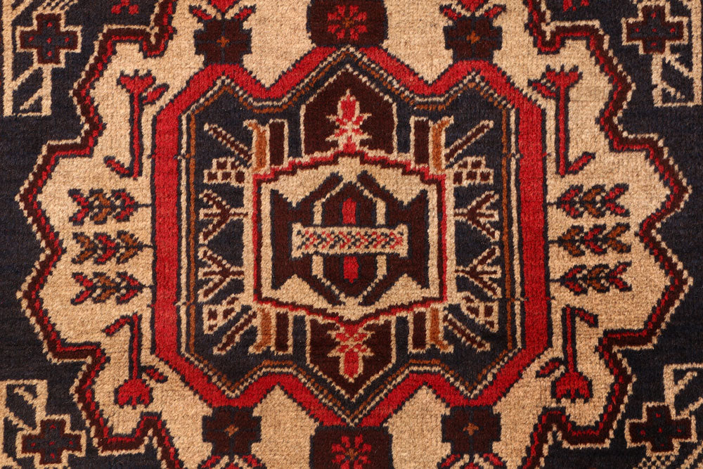 Multi Colored Baluchi 3' 4 x 6' 8 - No. 54289 - ALRUG Rug Store