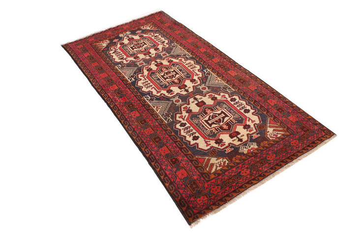 Multi Colored Baluchi 3' 4 x 6' 8 - No. 54289 - ALRUG Rug Store