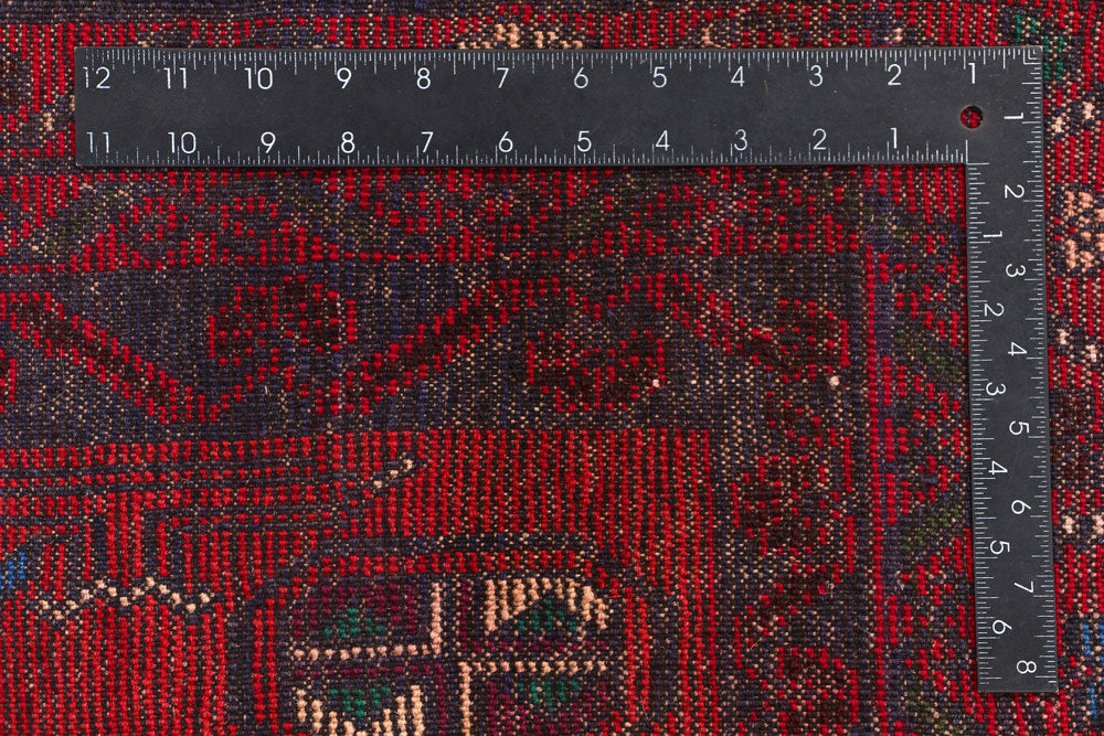 Firebrick Baluchi 3' 7 x 5' 10 - No. 54291 - ALRUG Rug Store