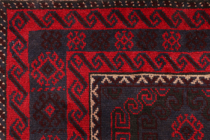 Midnight Blue Baluchi 3' 4 x 6' 3 - No. 54293 - ALRUG Rug Store