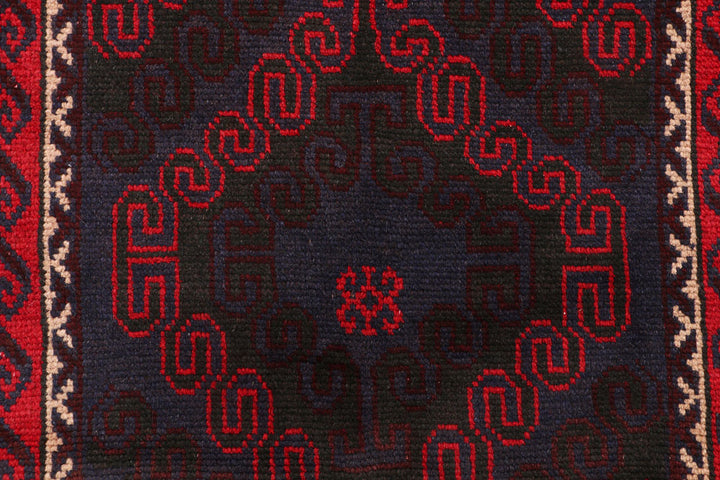 Midnight Blue Baluchi 3' 4 x 6' 3 - No. 54293 - ALRUG Rug Store
