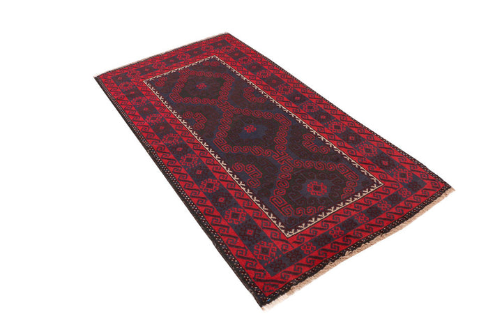 Midnight Blue Baluchi 3' 4 x 6' 3 - No. 54293 - ALRUG Rug Store