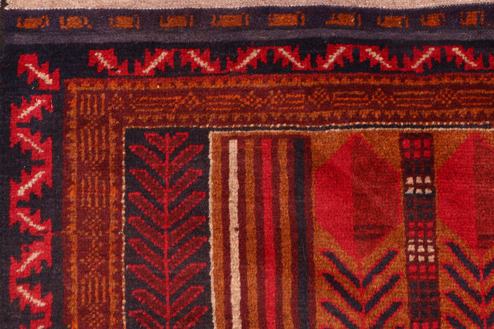 Sienna Baluchi 3' 4 x 5' 8 - No. 54295 - ALRUG Rug Store