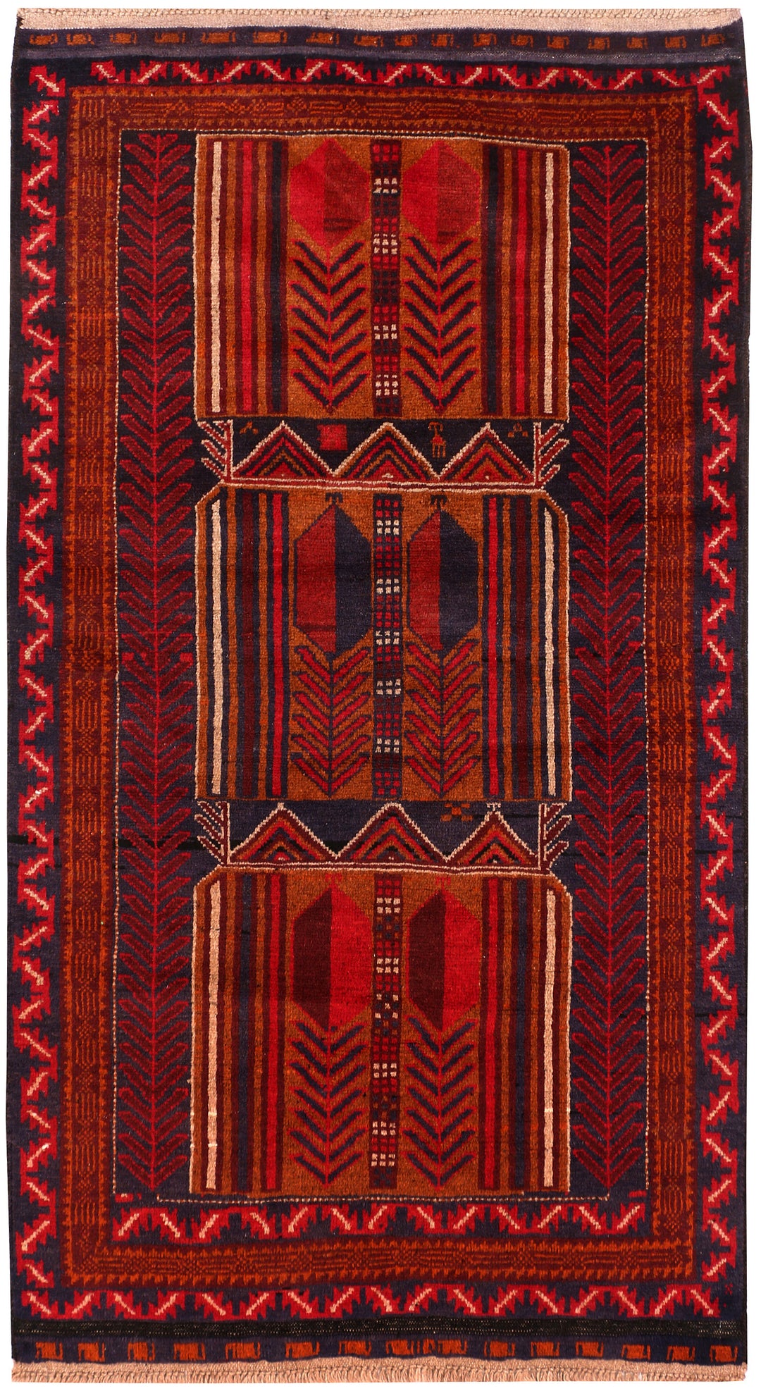 Sienna Baluchi 3' 4 x 5' 8 - No. 54295 - ALRUG Rug Store