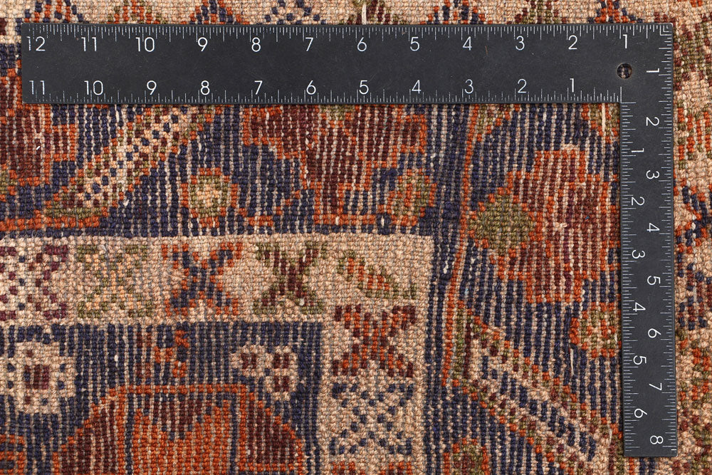 Multi Colored Baluchi 3' 2 x 6' 9 - No. 54296 - ALRUG Rug Store