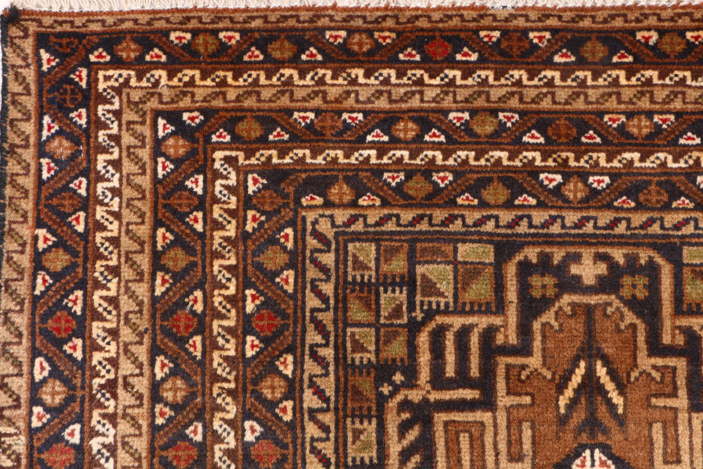 Multi Colored Baluchi 3' 2 x 6' 3 - No. 54298 - ALRUG Rug Store