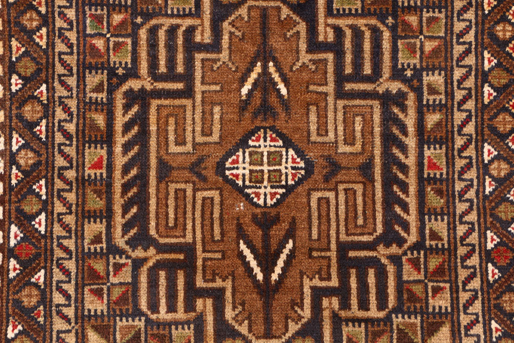 Multi Colored Baluchi 3' 2 x 6' 3 - No. 54298 - ALRUG Rug Store