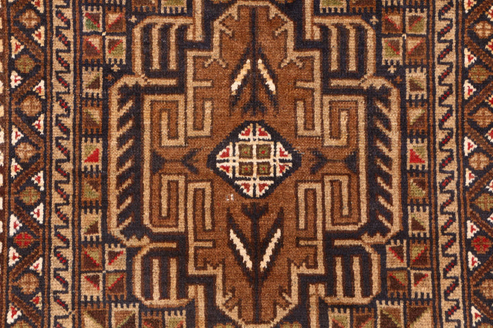 Multi Colored Baluchi 3' 2 x 6' 3 - No. 54298 - ALRUG Rug Store