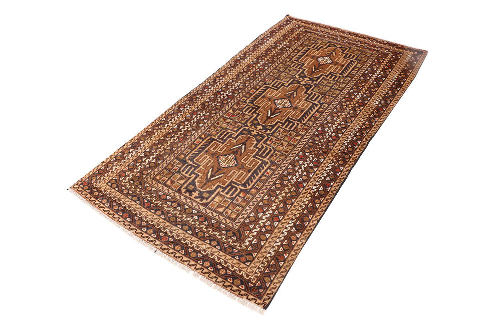 Multi Colored Baluchi 3' 2 x 6' 3 - No. 54298 - ALRUG Rug Store