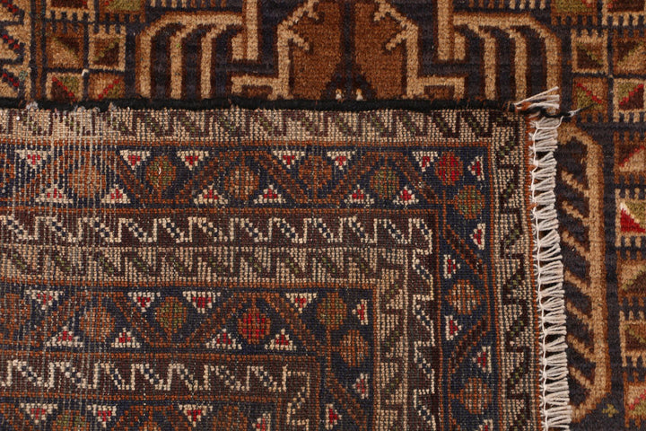 Multi Colored Baluchi 3' 2 x 6' 3 - No. 54298 - ALRUG Rug Store
