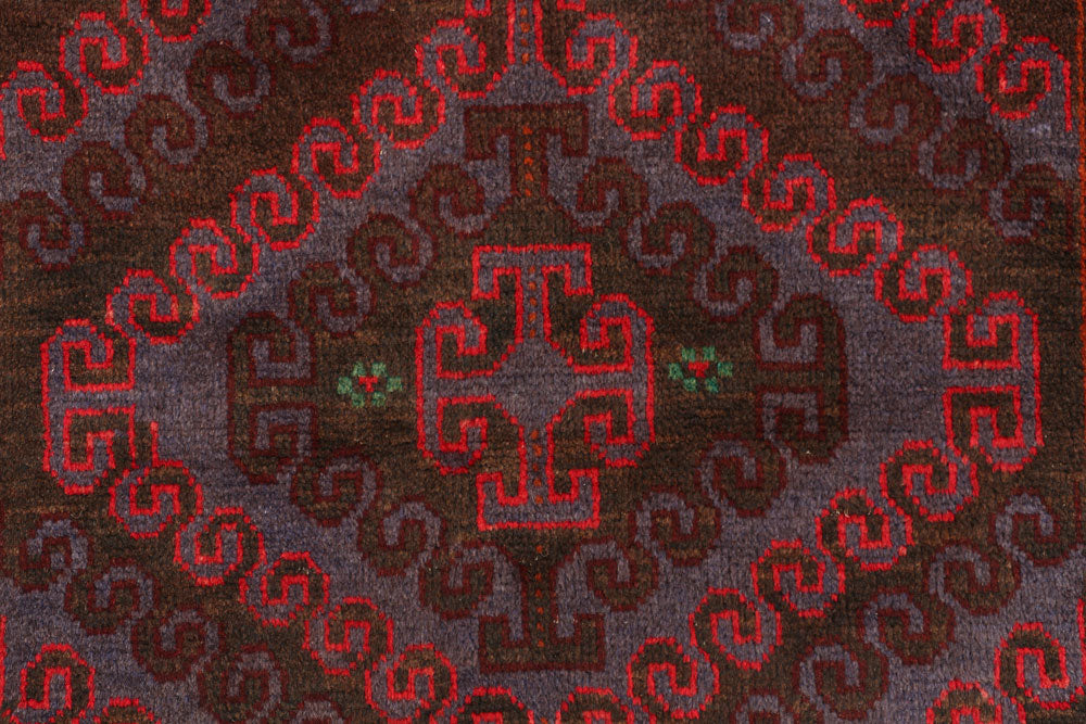 Multi Colored Baluchi 3' 7 x 6' 2 - No. 54422 - ALRUG Rug Store