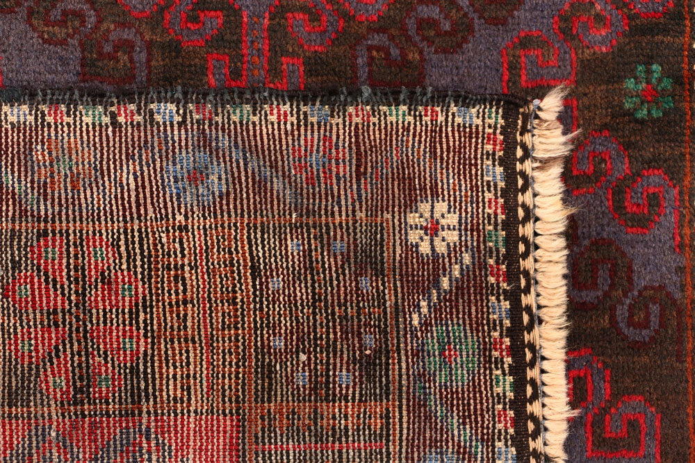 Multi Colored Baluchi 3' 7 x 6' 2 - No. 54422 - ALRUG Rug Store