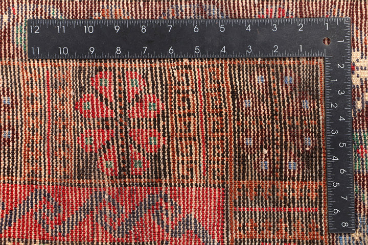 Multi Colored Baluchi 3' 7 x 6' 2 - No. 54422 - ALRUG Rug Store