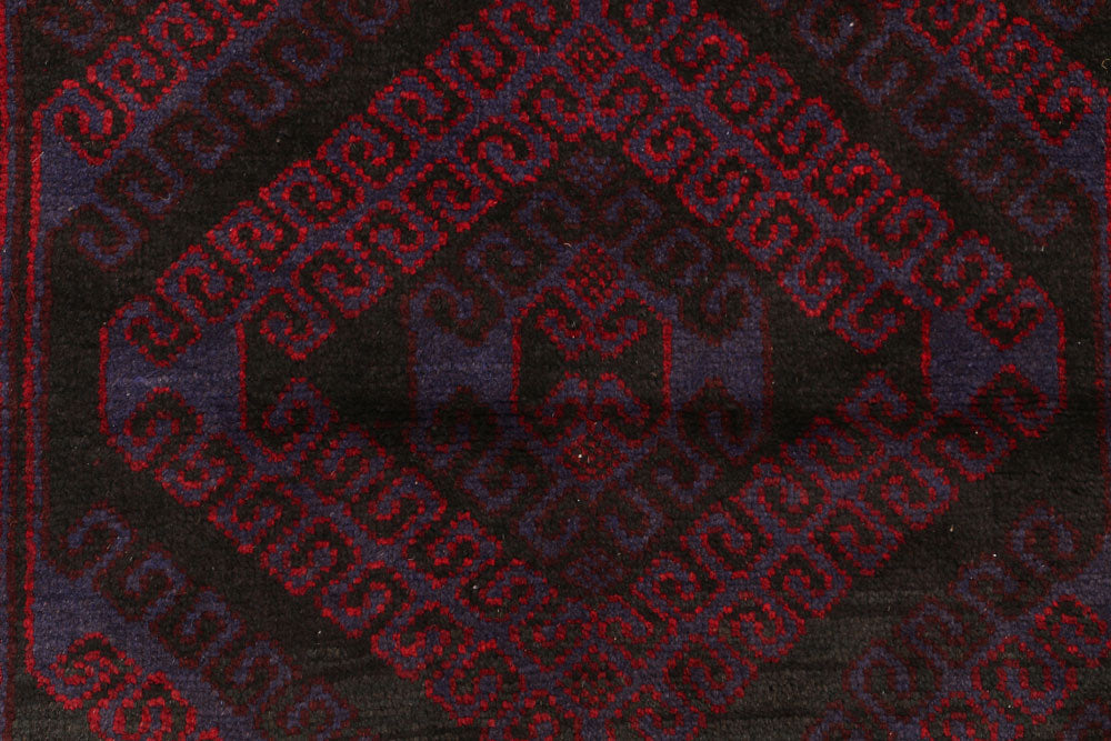 Multi Colored Baluchi 3' 7 x 5' 10 - No. 54423 - ALRUG Rug Store