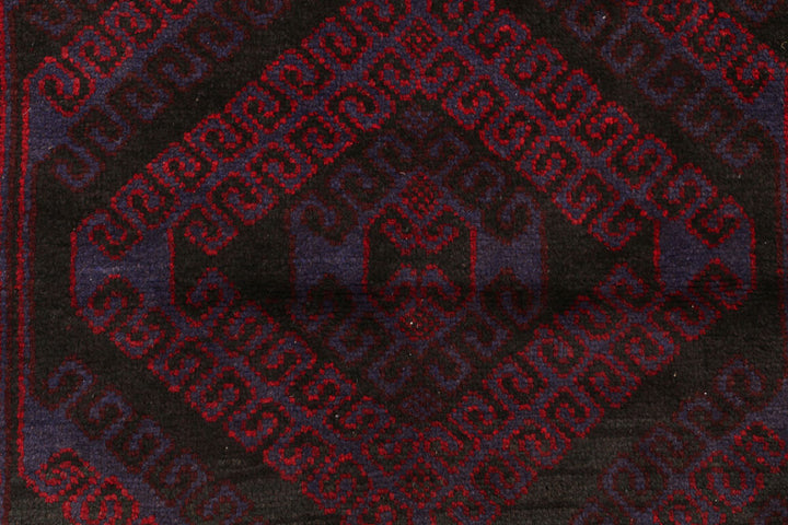 Multi Colored Baluchi 3' 7 x 5' 10 - No. 54423 - ALRUG Rug Store