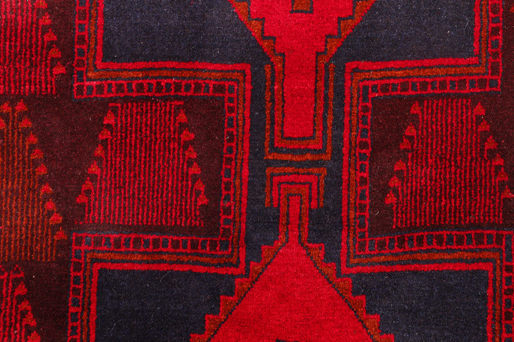 Midnight Blue Baluchi 3' 6 x 6' - No. 54424 - ALRUG Rug Store