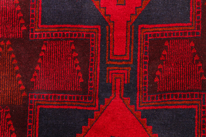 Midnight Blue Baluchi 3' 6 x 6' - No. 54424 - ALRUG Rug Store