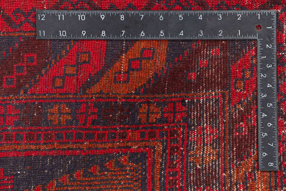 Midnight Blue Baluchi 3' 6 x 6' - No. 54424 - ALRUG Rug Store