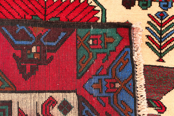 Multi Colored Baluchi 3' 7 x 6' - No. 54429 - ALRUG Rug Store