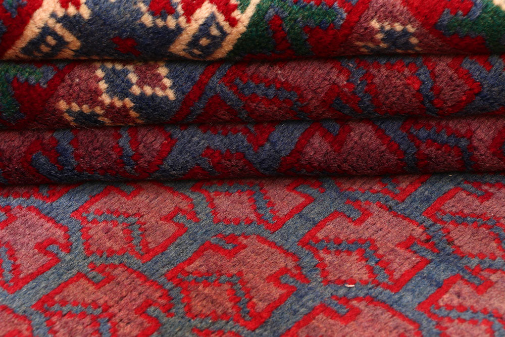 Multi Colored Baluchi 3' 6 x 6' 3 - No. 54433 - ALRUG Rug Store