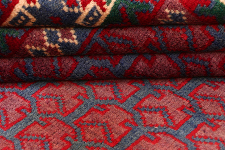 Multi Colored Baluchi 3' 6 x 6' 3 - No. 54433 - ALRUG Rug Store