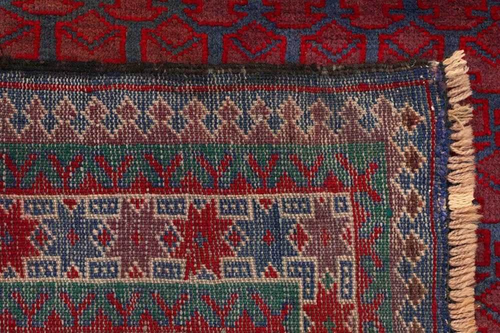 Multi Colored Baluchi 3' 6 x 6' 3 - No. 54433 - ALRUG Rug Store