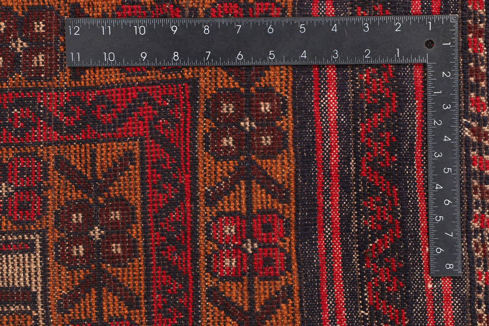 Tan Baluchi 3' 5 x 6' 1 - No. 54439 - ALRUG Rug Store