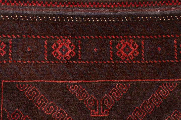 Brown Baluchi 3' 7 x 6' - No. 54441 - ALRUG Rug Store