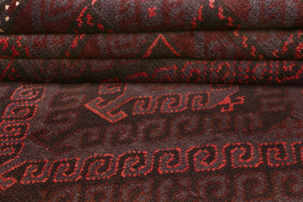 Brown Baluchi 3' 7 x 6' - No. 54441 - ALRUG Rug Store