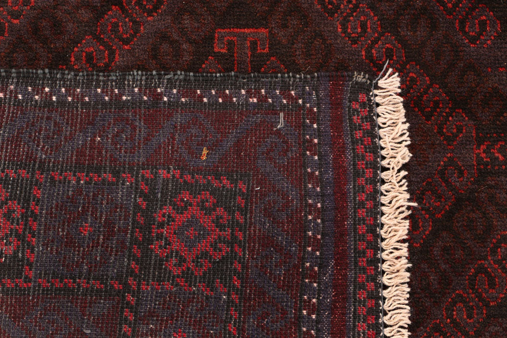 Brown Baluchi 3' 7 x 6' - No. 54441 - ALRUG Rug Store