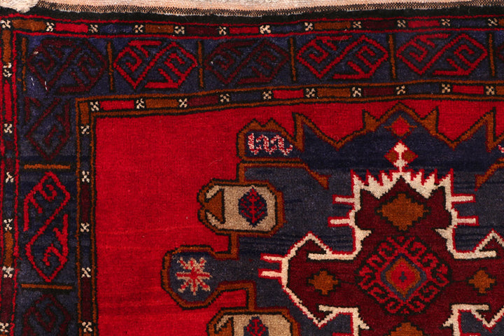 Red Baluchi 3' 3 x 5' 8 - No. 54442 - ALRUG Rug Store