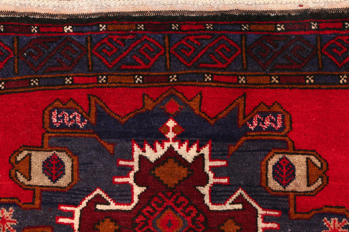 Red Baluchi 3' 3 x 5' 8 - No. 54442 - ALRUG Rug Store