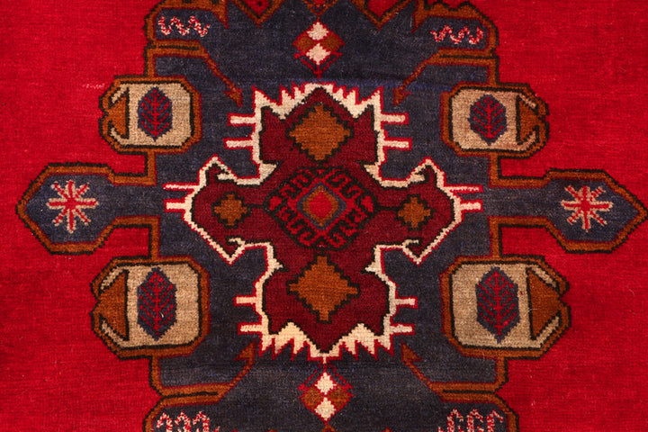 Red Baluchi 3' 3 x 5' 8 - No. 54442 - ALRUG Rug Store