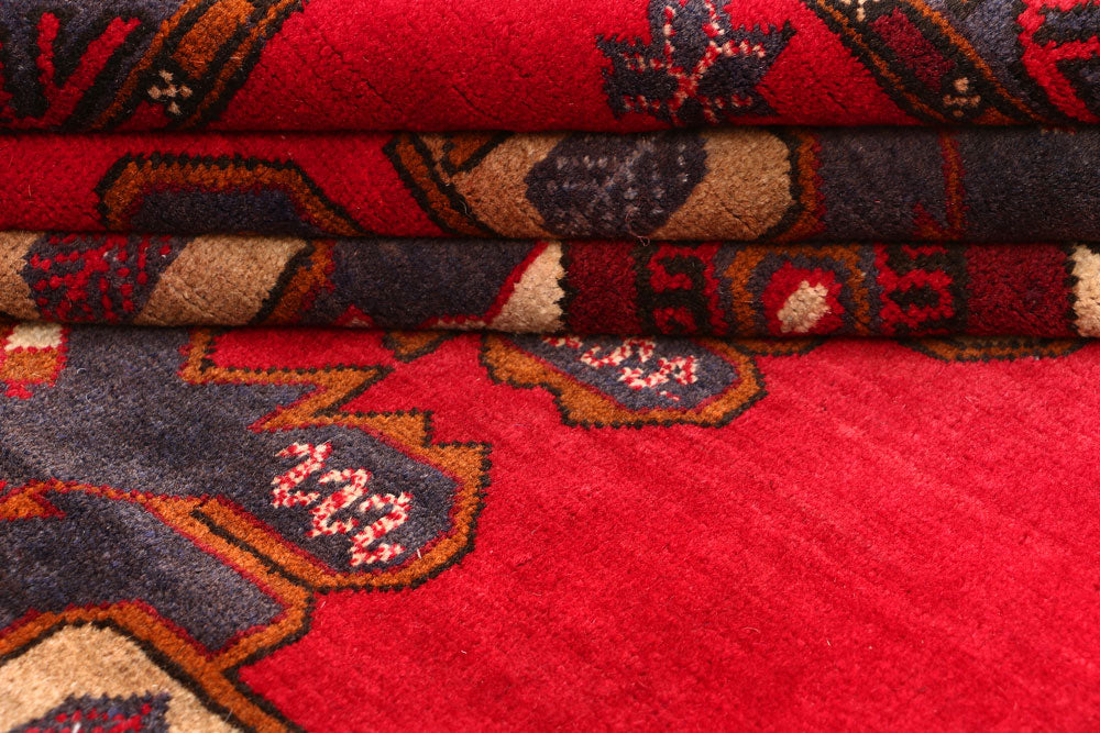 Red Baluchi 3' 3 x 5' 8 - No. 54442 - ALRUG Rug Store