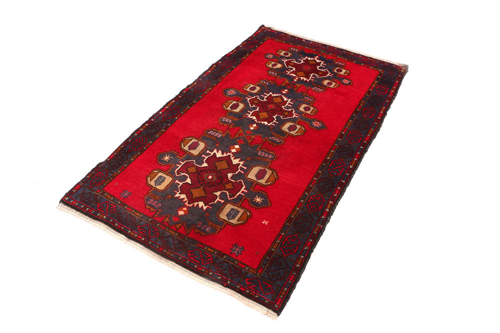 Red Baluchi 3' 3 x 5' 8 - No. 54442 - ALRUG Rug Store